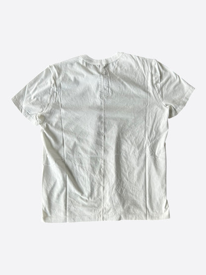 Rick Owens White Short Level T-Shirt