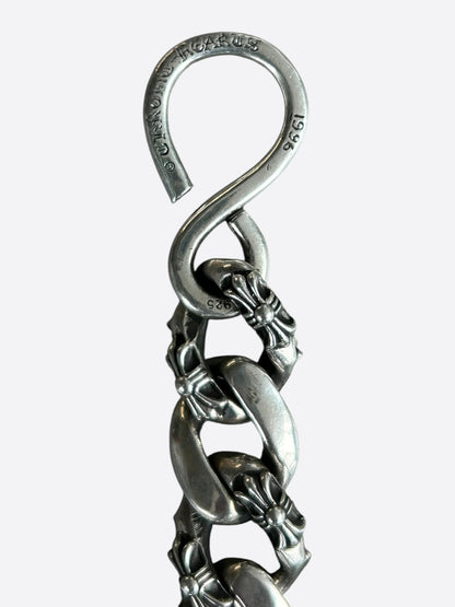 Chrome Hearts Silver Fancy Cuban Wallet Chain