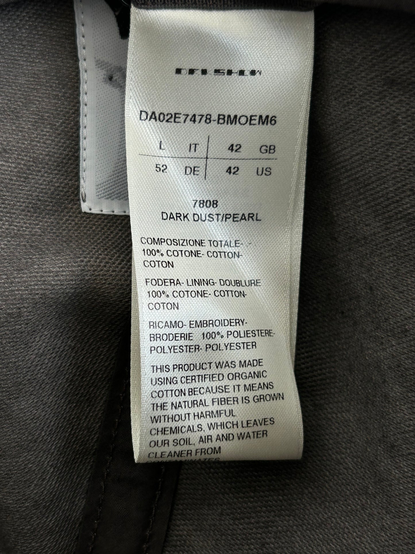 Rick Owens Brown & White Embroidered C*NTY Logo Hat