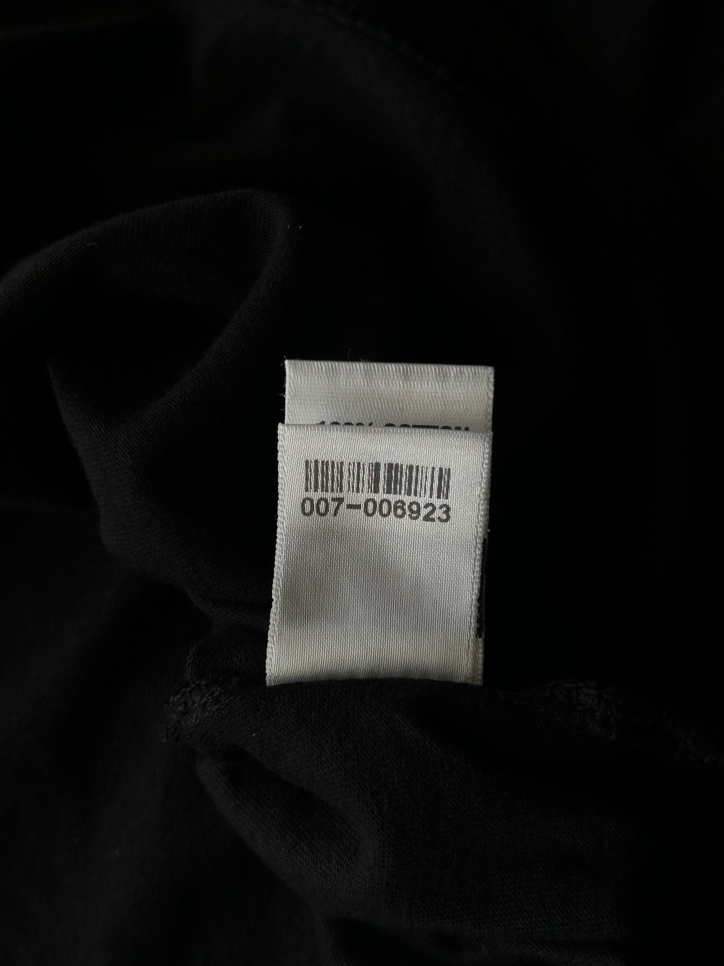 Chrome Hearts Black Cross Patch Longsleeve Polo T-Shirt