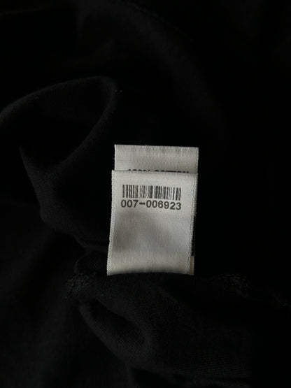 Chrome Hearts Black Cross Patch Longsleeve Polo T-Shirt