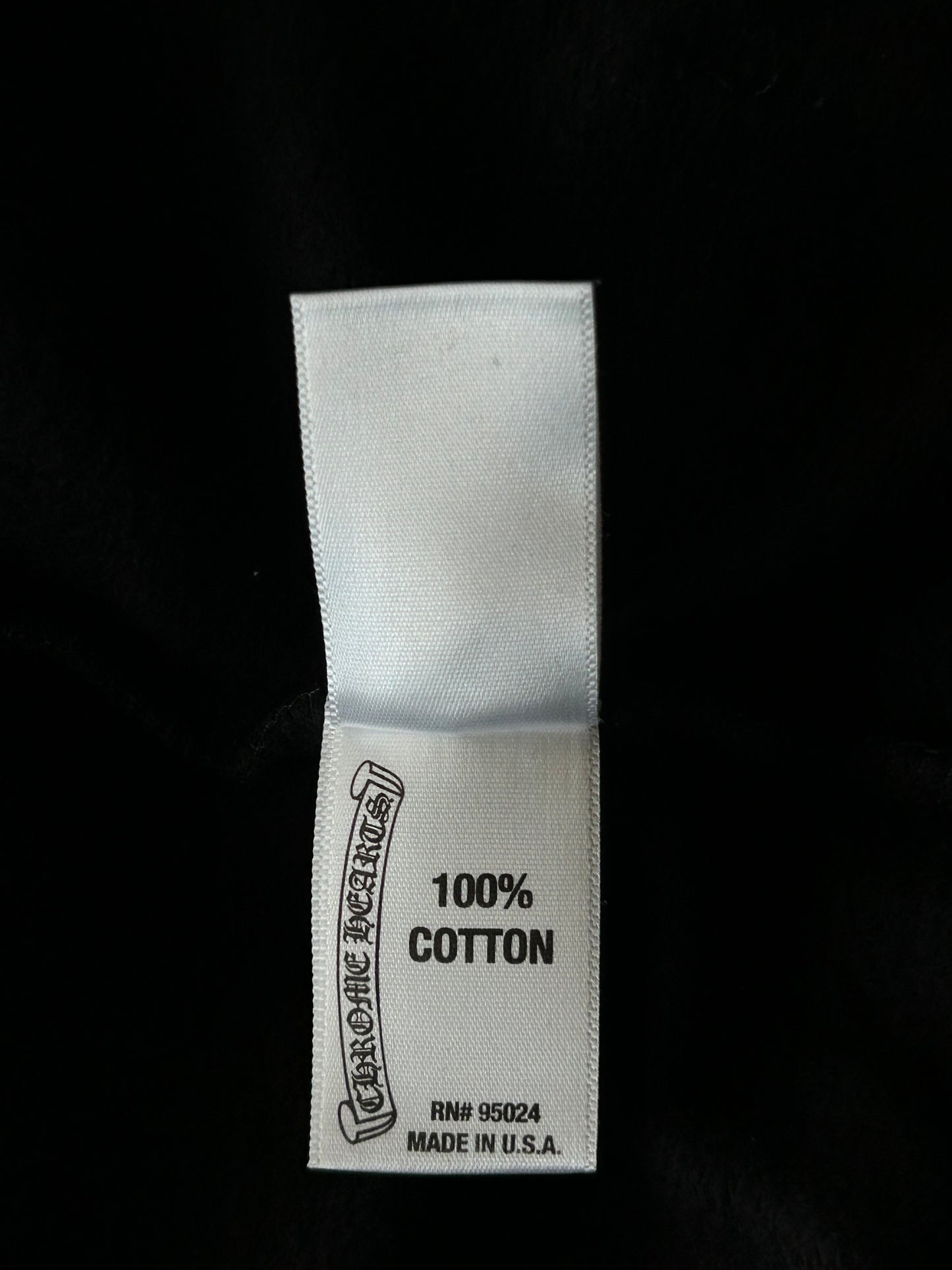 Chrome Hearts Black & White Multi Cross Logo Zip Up Hoodie