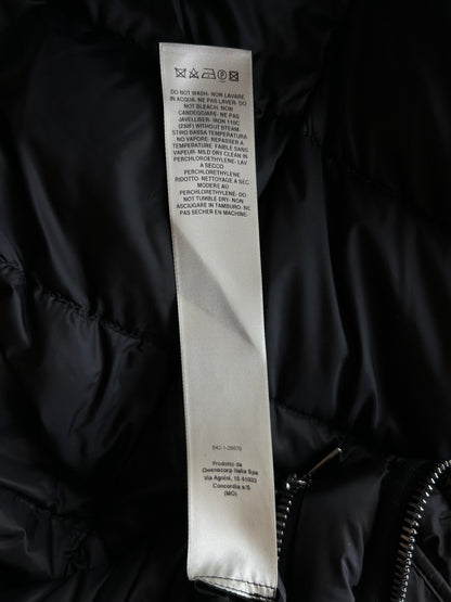 Rick Owens Black Gimp Puffer Jacket