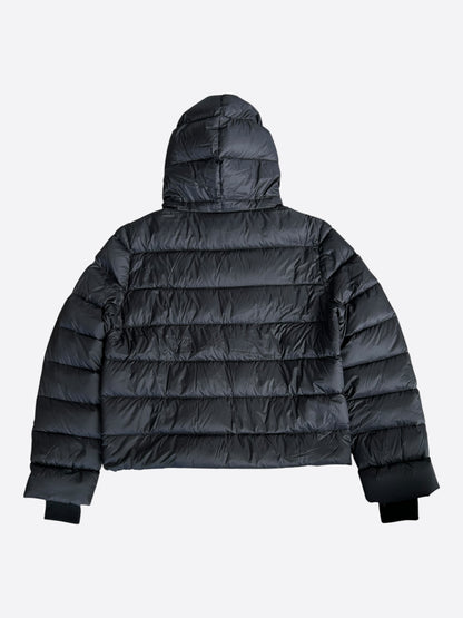 Rick Owens Black Gimp Puffer Jacket
