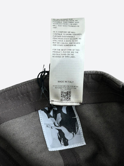 Rick Owens Brown & White Embroidered C*NTY Logo Hat