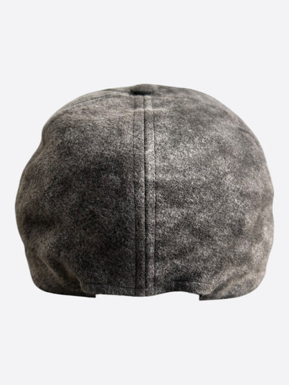 Rick Owens Brown & White Embroidered C*NTY Logo Hat