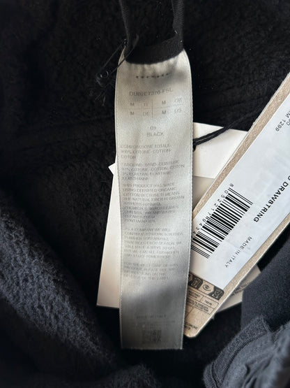 Rick Owens Black Cargo Drawstrings Jogger Pants