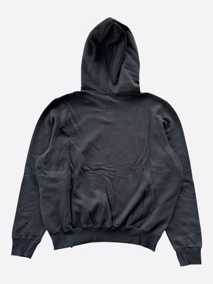 Rick Owens Black Oversized Hoodie