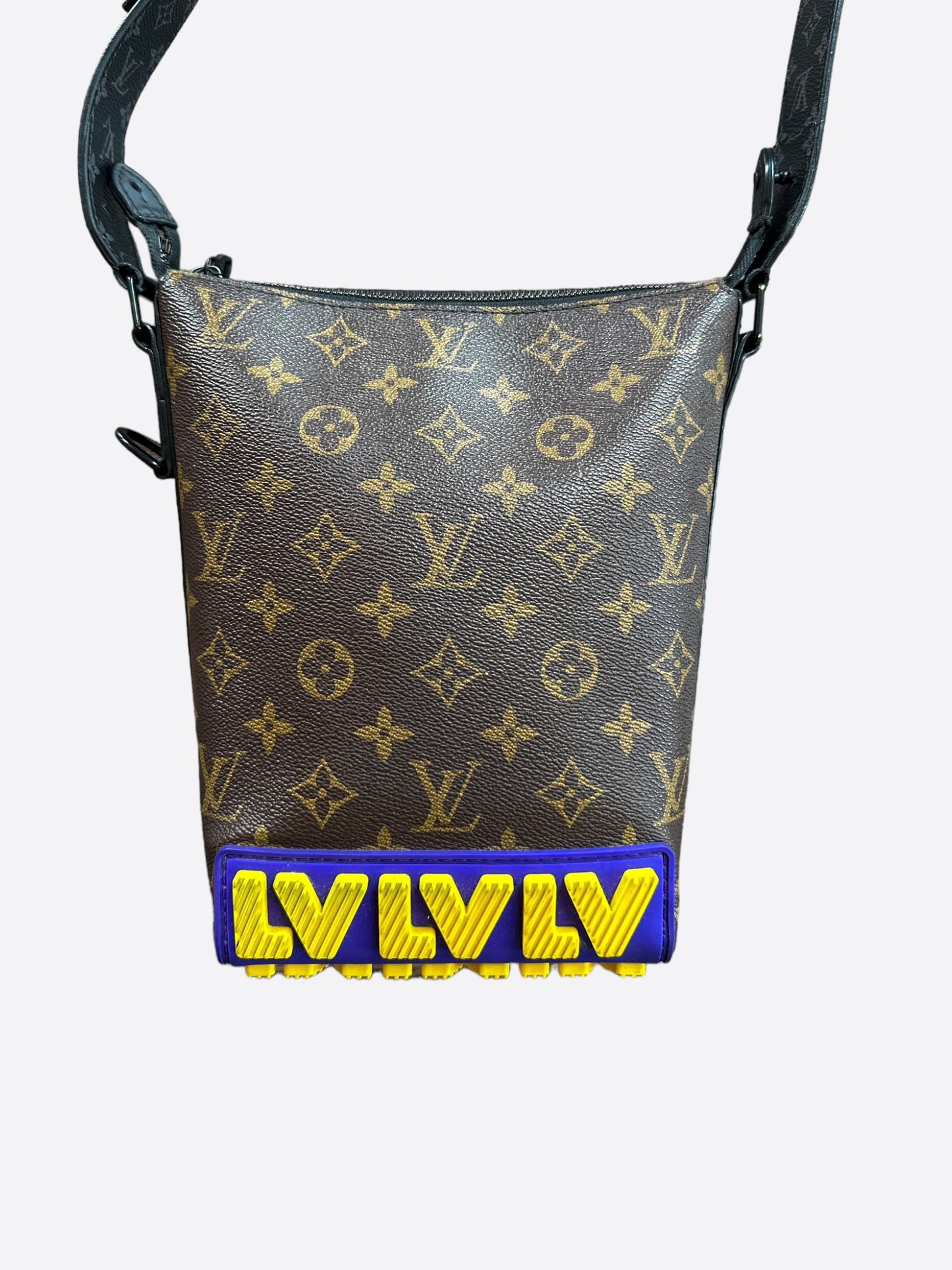 Louis Vuitton Brown Monogram Rubber LV Cruiser Shoulder Bag