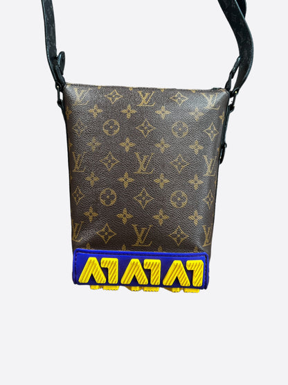 Louis Vuitton Brown Monogram Rubber LV Cruiser Shoulder Bag