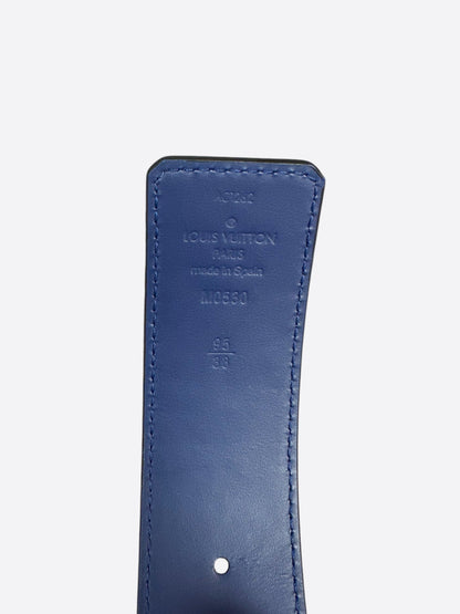 Louis Vuitton Blue Bandana Monogram Belt