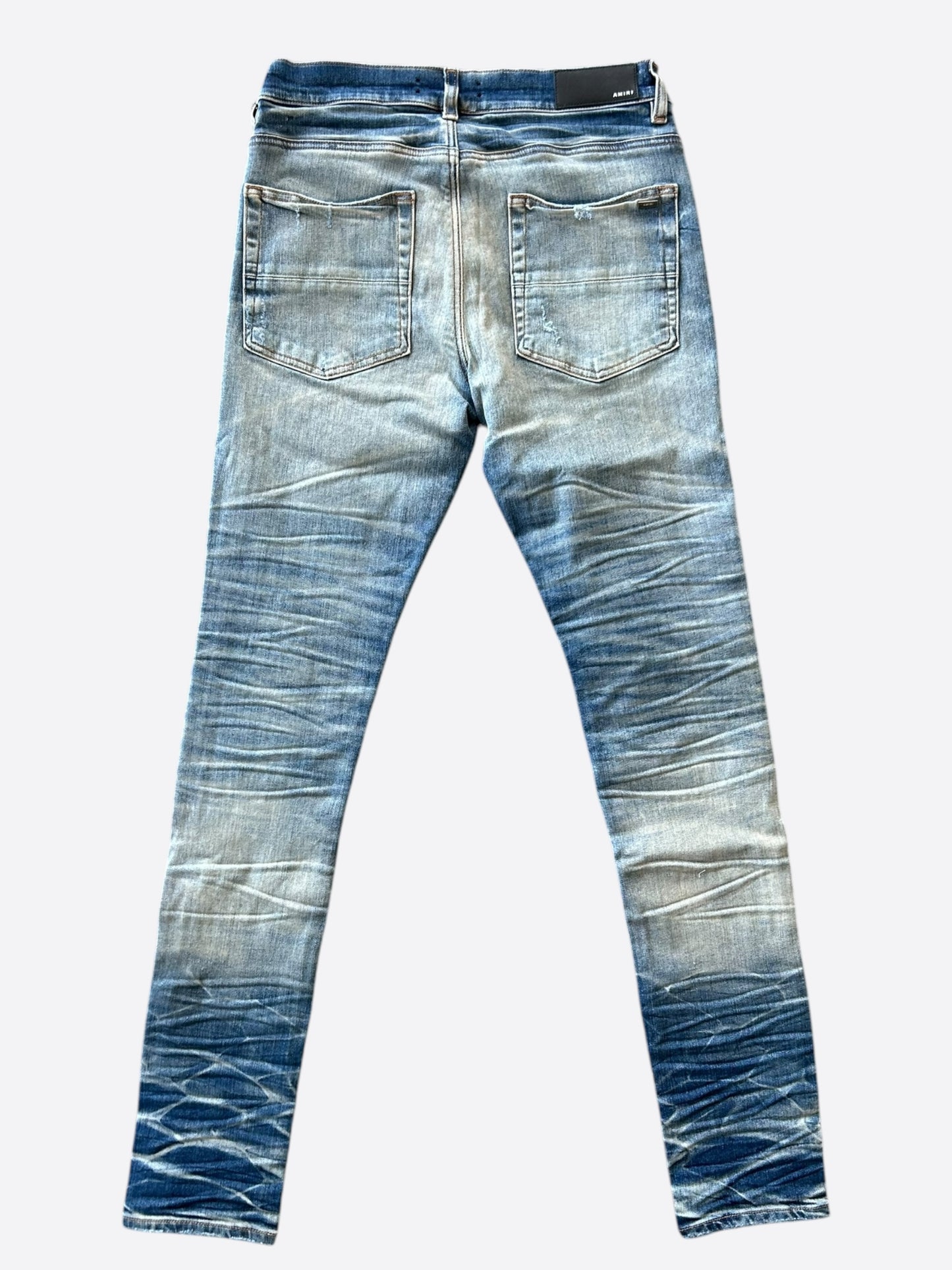 Amiri Blue MA Repair Patch MX1 Jeans