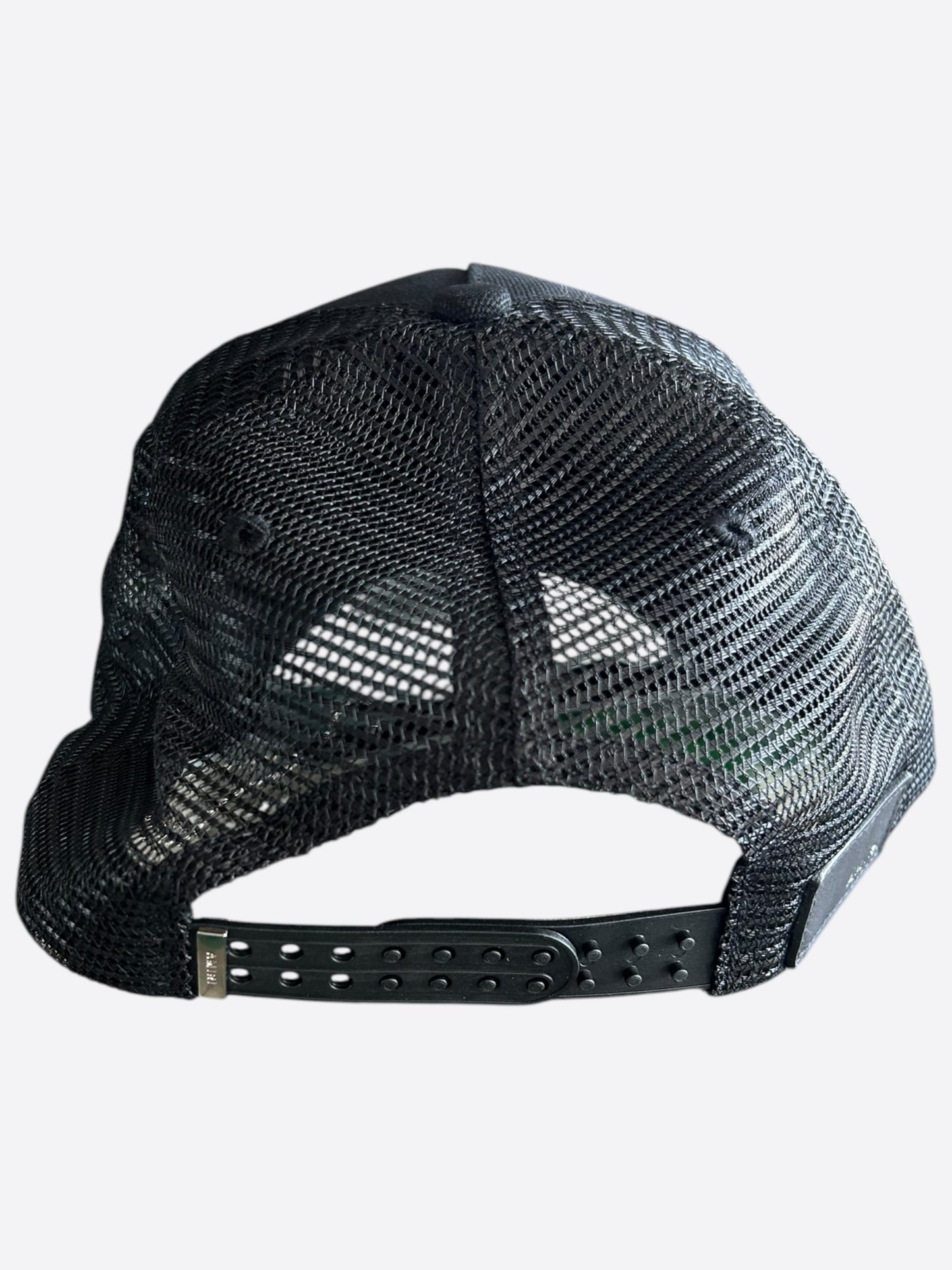 Amiri Black & White Cherub Trucker Hat