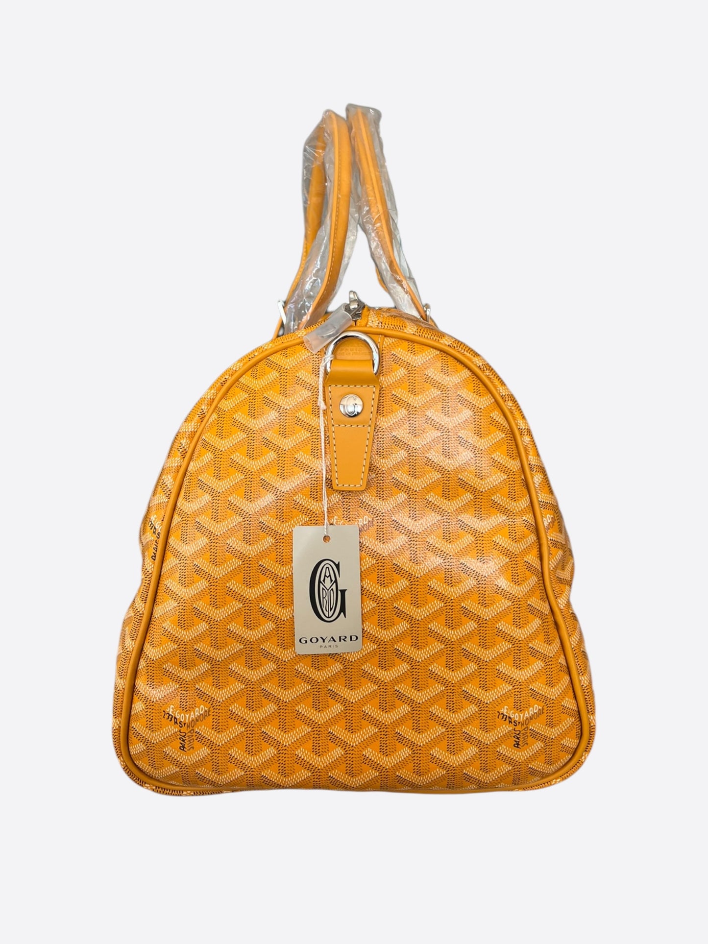 Goyard Yellow Boston 50