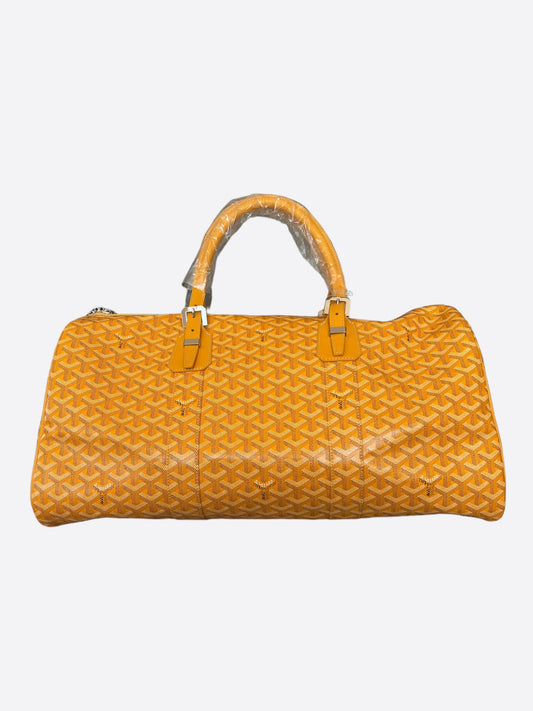 Goyard Yellow Boston 50