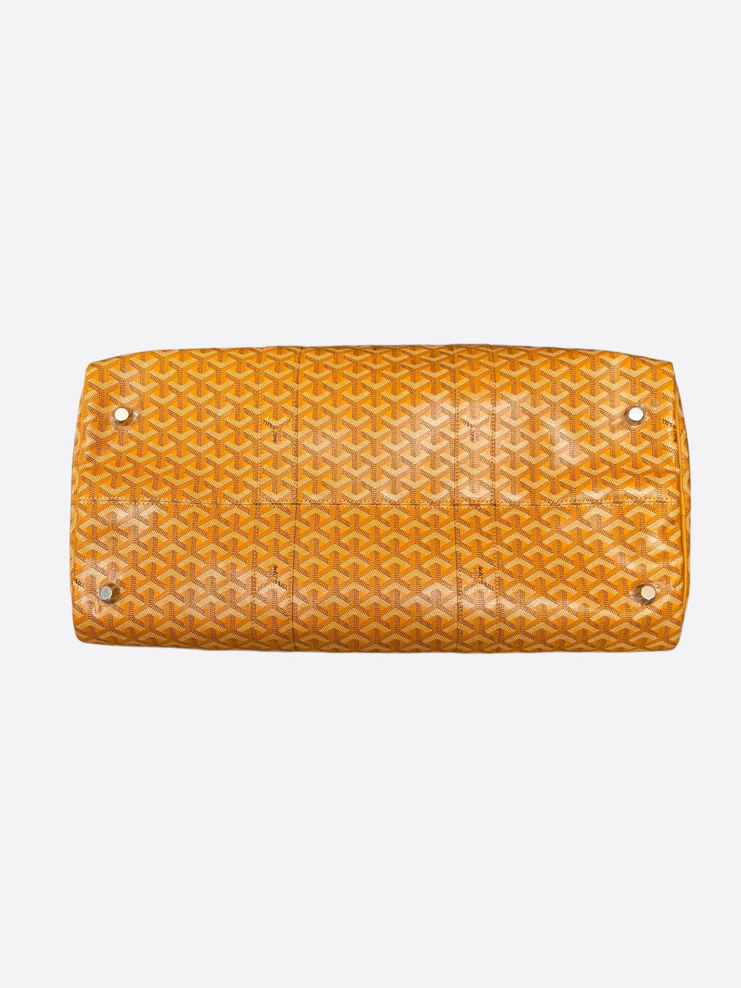 Goyard Yellow Boston 50