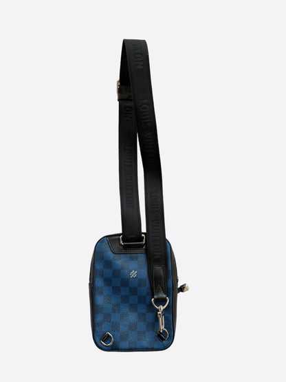 Louis Vuitton Blue Damier Amazon 3D Sling Bag