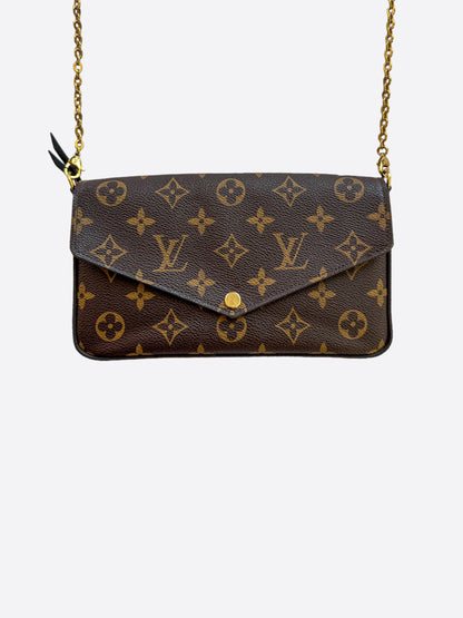 Louis Vuitton Brown Monogram Pochette Felicie