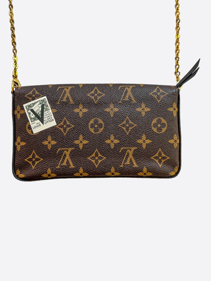 Louis Vuitton Brown Monogram Pochette Felicie