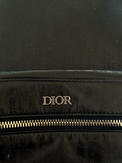 Dior Black Oblique Galaxy Rider Backpack