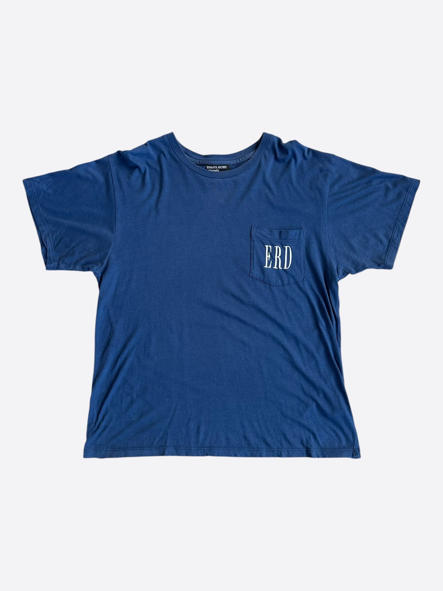 Enfants Riches Deprimes Navy & White Classic Logo T-Shirt