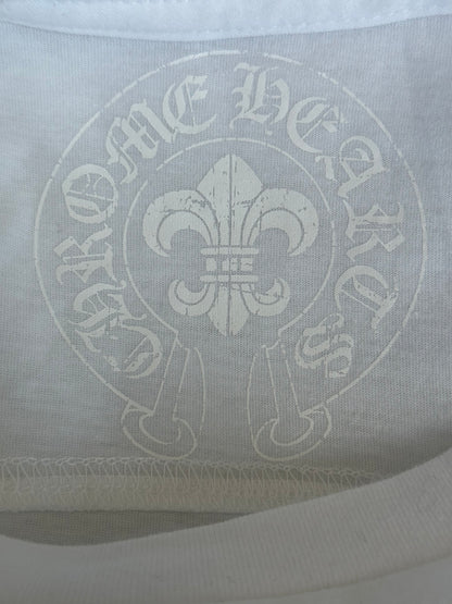 Chrome Hearts White Cross Patch Longsleeve T-Shirt