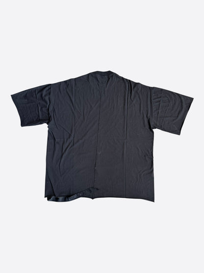 Rick Owens Black & White Tommy T-Shirt