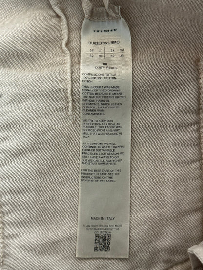 Rick Owens Beige Geth Jeans