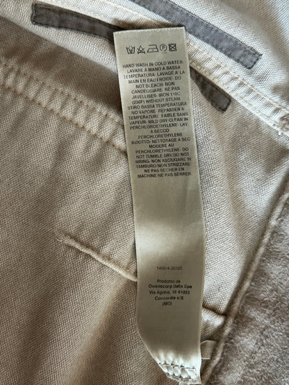 Rick Owens Beige Geth Jeans