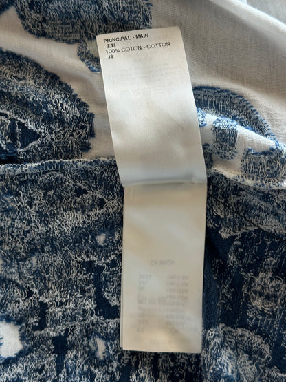Louis Vuitton Blue & White Aquagarden Monogram T-Shirt
