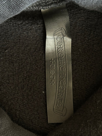 Chrome Hearts Black Triple Cross Patch Paper Jam Hoodie