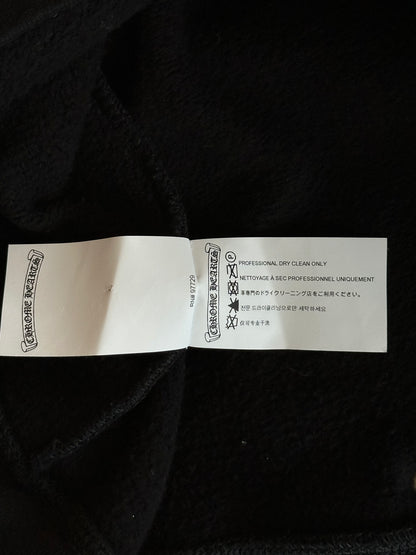 Chrome Hearts Black Triple Cross Patch Paper Jam Hoodie