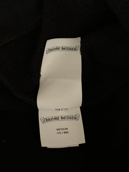 Chrome Hearts Black Triple Cross Patch Paper Jam Hoodie