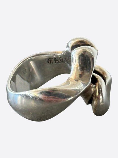 Chrome Hearts Rolling Stones Silver Ring