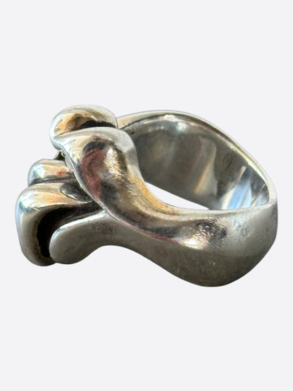 Chrome Hearts Rolling Stones Silver Ring