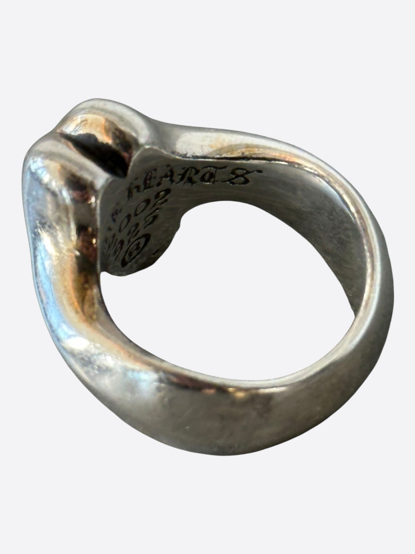 Chrome Hearts Rolling Stones Silver Ring