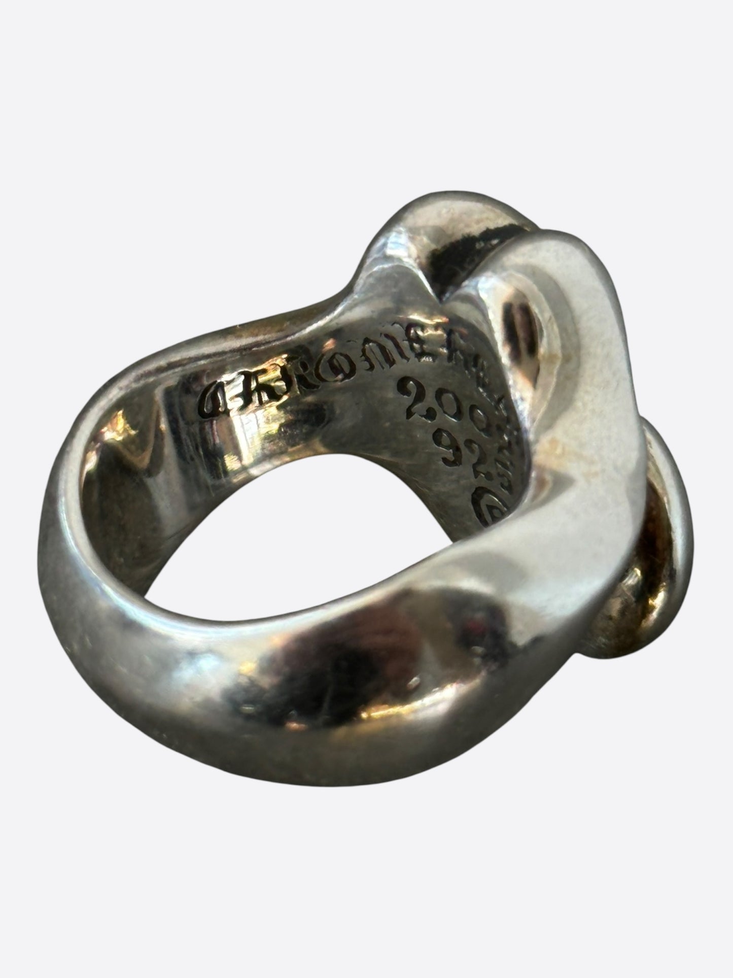 Chrome Hearts Rolling Stones Silver Ring