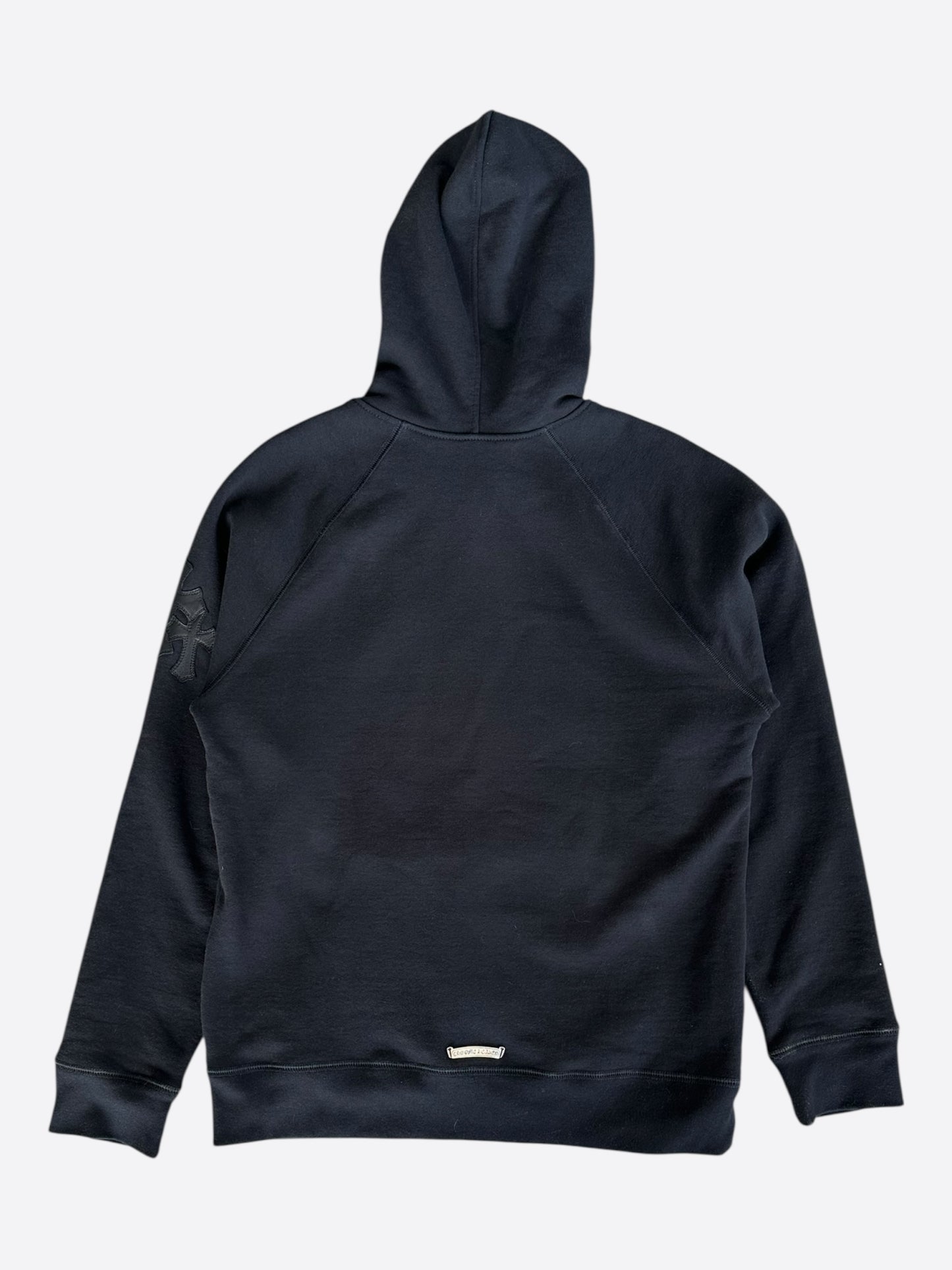 Chrome Hearts Black Triple Cross Patch Paper Jam Hoodie