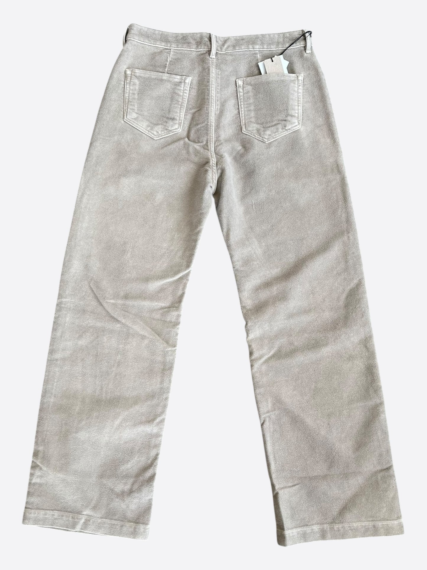 Rick Owens Beige Geth Jeans