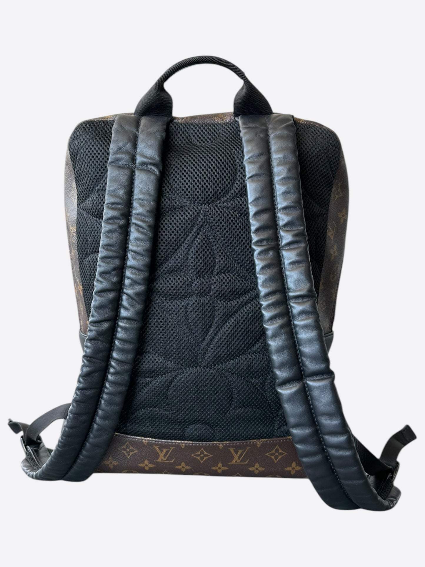 Louis Vuitton Brown & Black Monogram Dean Backpack