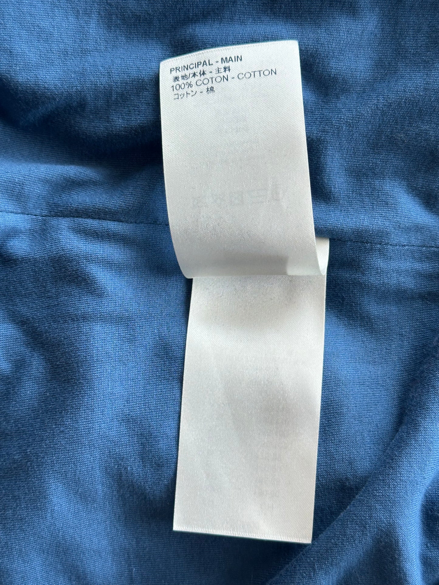 Louis Vuitton Blue Velour Monogram Track Jacket