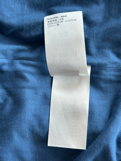 Louis Vuitton Blue Velour Monogram Track Jacket