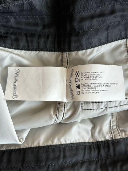 Chrome Hearts Black & Yellow Patch Swimshorts