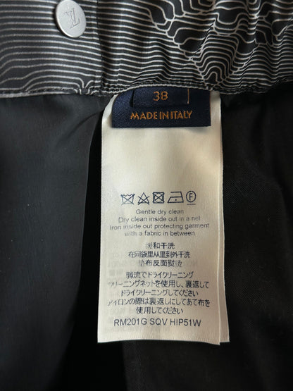 Louis Vuitton Grey 2054 Monogram Cargo Pants