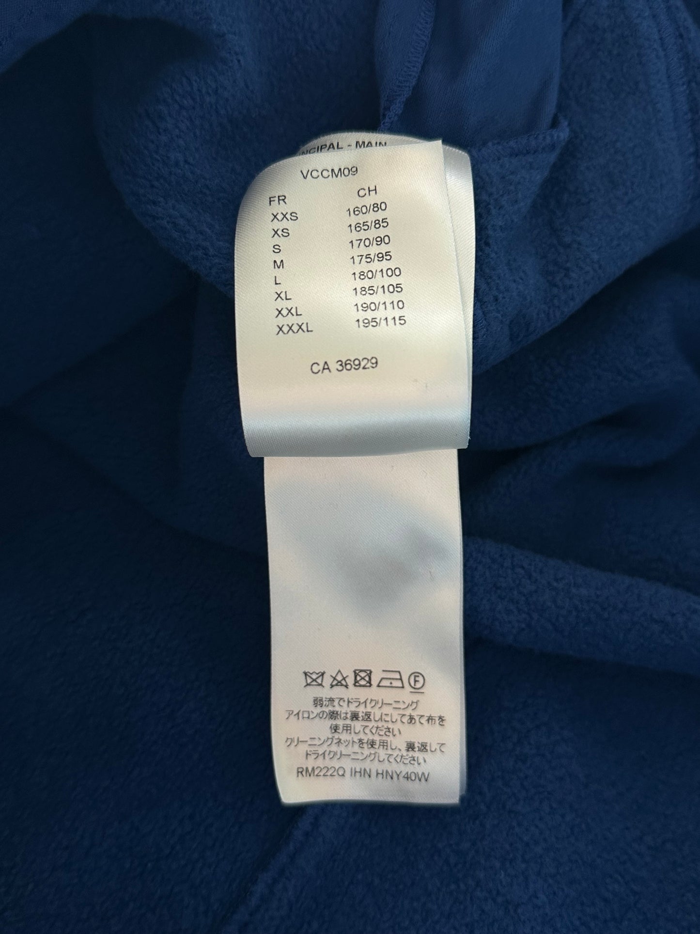 Louis Vuitton Blue Circle Cut Monogram Hoodie