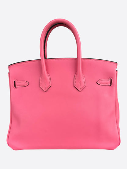 Hermes Rose Azalee Pink Togo & Gold Hardware Birkin 25