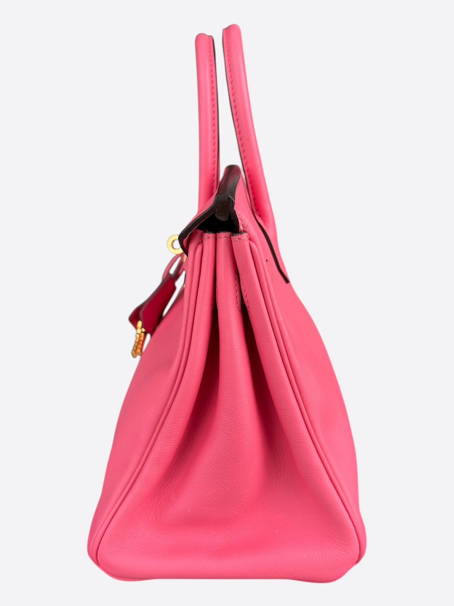 Hermes Rose Azalee Pink Togo & Gold Hardware Birkin 25