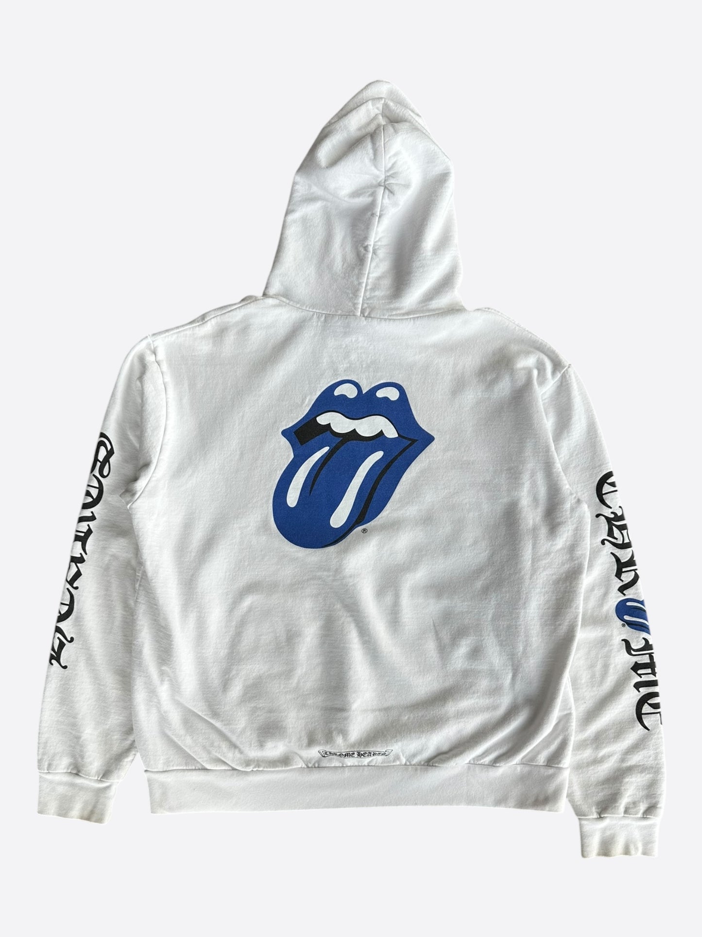 Chrome Hearts White & Blue Rolling Stones Hoodie