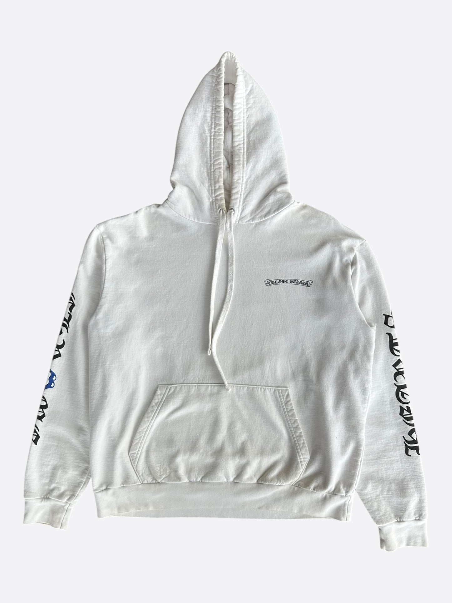 Chrome Hearts White & Blue Rolling Stones Hoodie