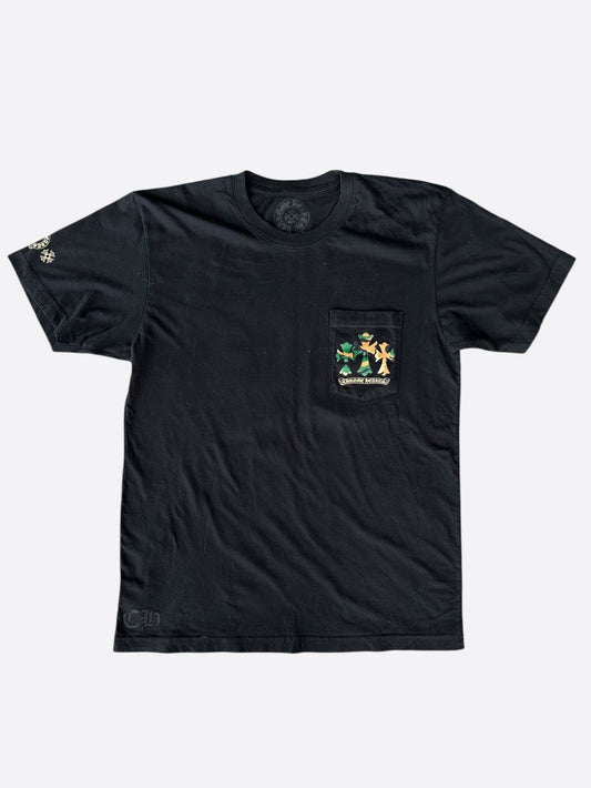 Chrome Hearts Black Camouflage Horseshoe Logo T-Shirt